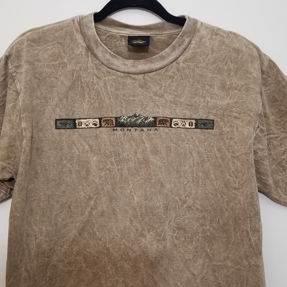 Prairie Mountain Vintage Montana Shirt Size Medium - Picture 3 of 8